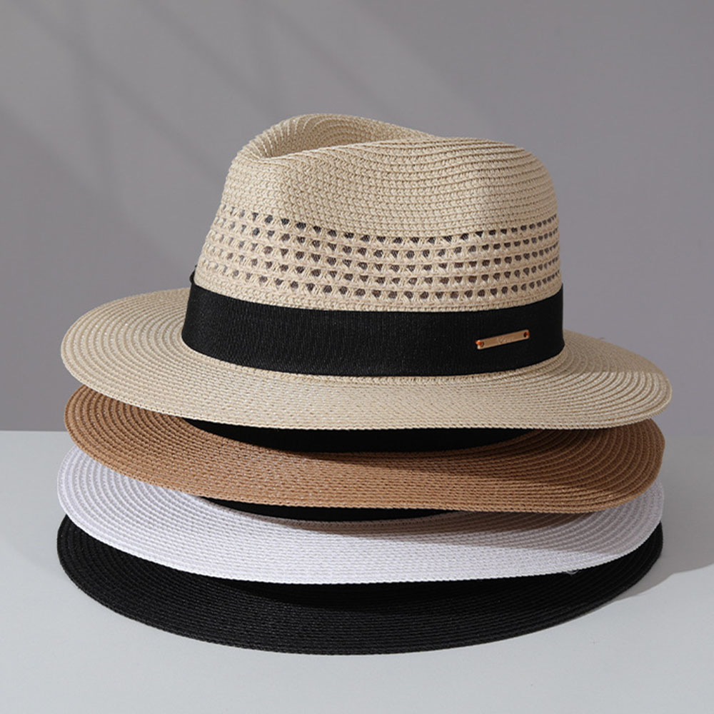 Bucket Hat Straw - Chapéu de Palha Clássico de Verão