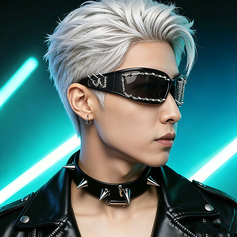 Novos Óculos Decorativos Gótic - Sunglass Retainer Cord avaliação e preço
